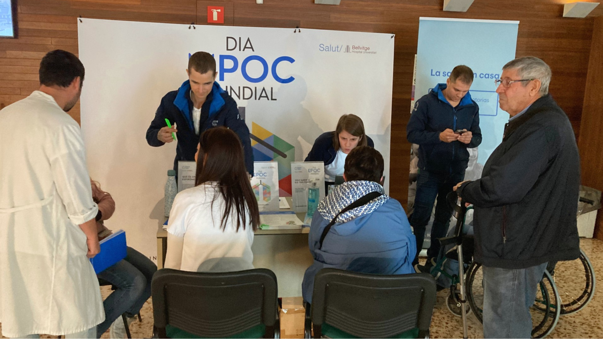 Espirometrías y respiración guiada para visibilizar la EPOC